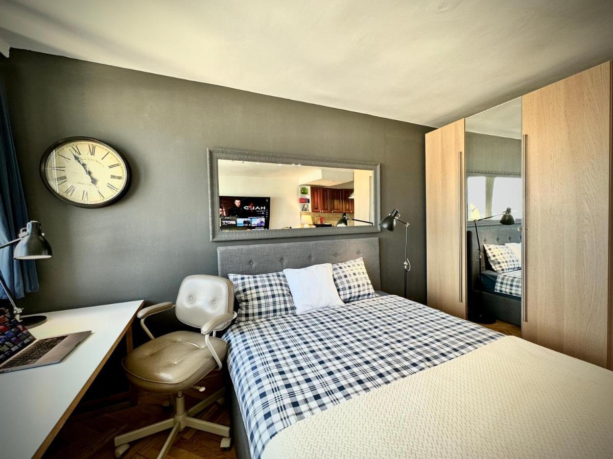 Super Apartament White Warszawa 2X Metro Scisle Centrum Wifi 300 Mbs New Extérieur photo