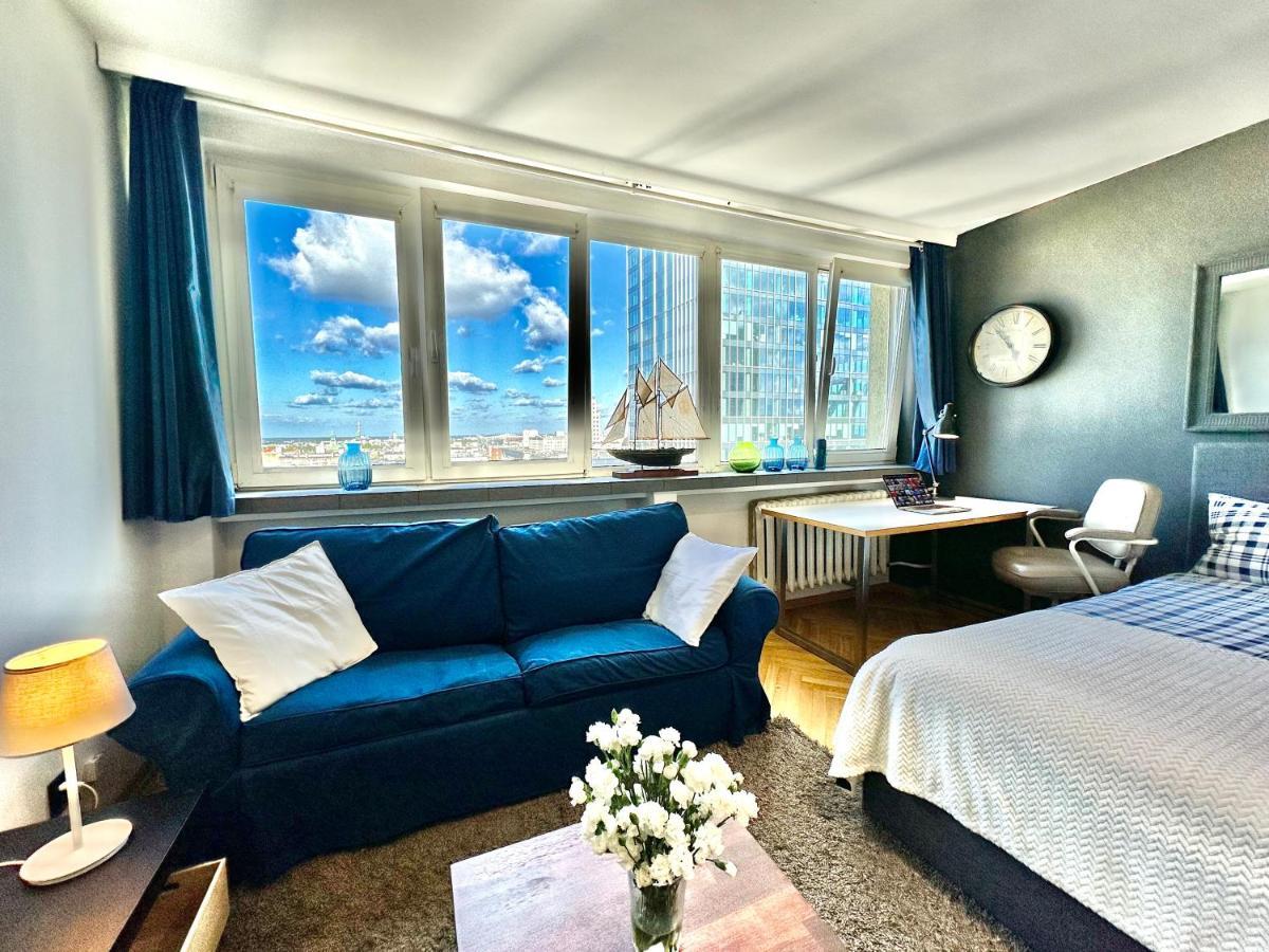 Super Apartament White Warszawa 2X Metro Scisle Centrum Wifi 300 Mbs New Extérieur photo