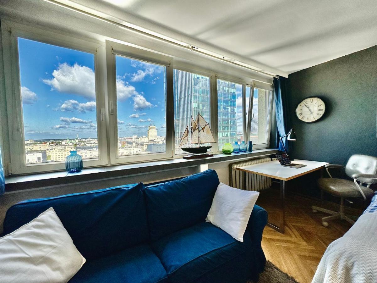 Super Apartament White Warszawa 2X Metro Scisle Centrum Wifi 300 Mbs New Extérieur photo