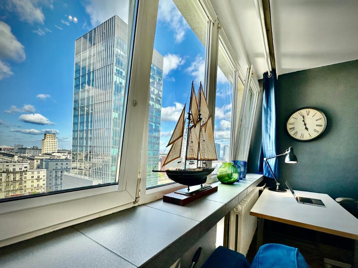 Super Apartament White Warszawa 2X Metro Scisle Centrum Wifi 300 Mbs New Extérieur photo