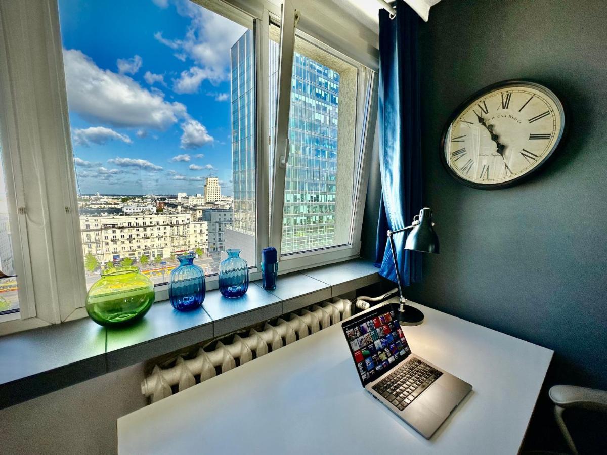 Super Apartament White Warszawa 2X Metro Scisle Centrum Wifi 300 Mbs New Extérieur photo