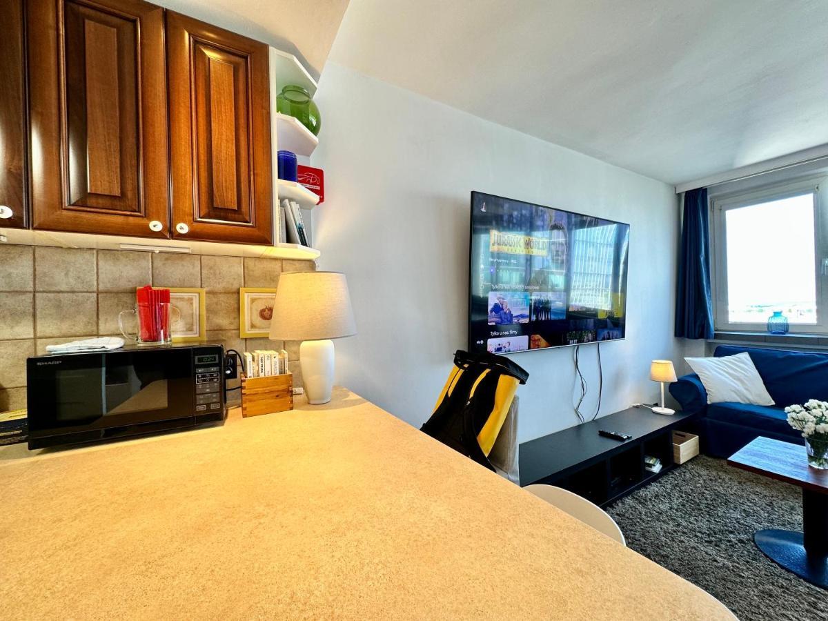 Super Apartament White Warszawa 2X Metro Scisle Centrum Wifi 300 Mbs New Extérieur photo