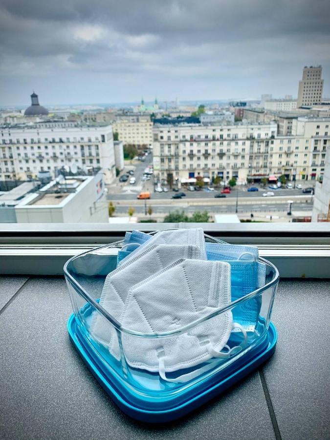 Super Apartament White Warszawa 2X Metro Scisle Centrum Wifi 300 Mbs New Extérieur photo