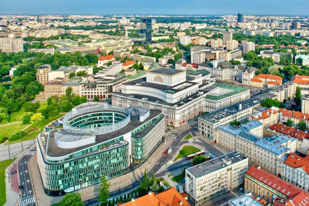 Super Apartament White Warszawa 2X Metro Scisle Centrum Wifi 300 Mbs New Extérieur photo