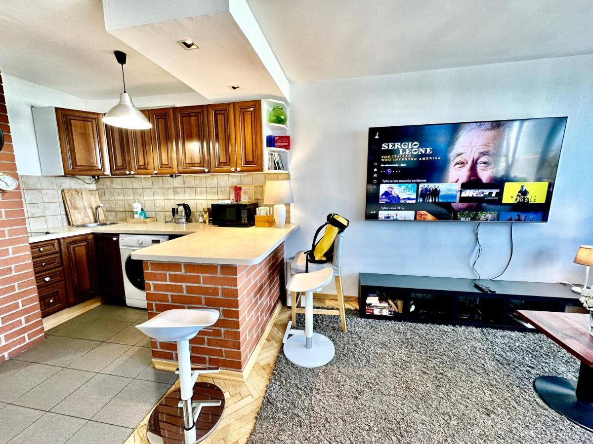 Super Apartament White Warszawa 2X Metro Scisle Centrum Wifi 300 Mbs New Extérieur photo