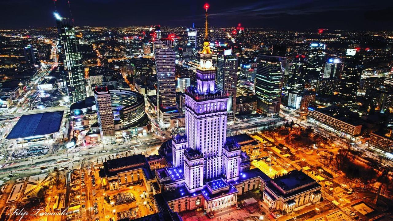 Super Apartament White Warszawa 2X Metro Scisle Centrum Wifi 300 Mbs New Extérieur photo